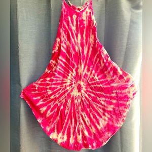 Cat and Jack Kids Tie-Die Pink dress